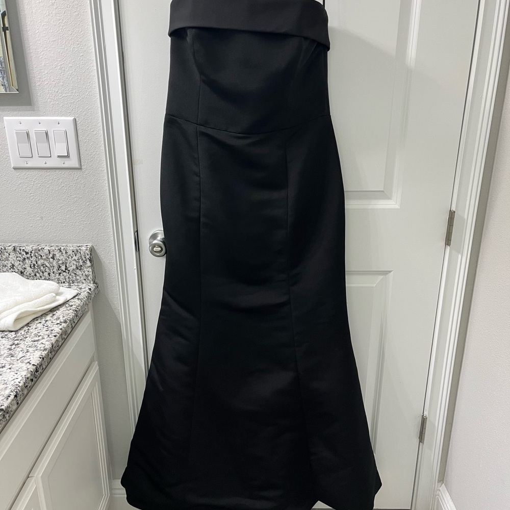 Amsale Black Formal Gown